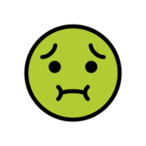 Nauseated Face on OpenMoji 13.0