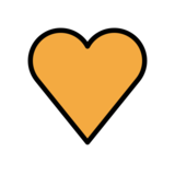 Orange Heart on OpenMoji 13.0