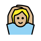 Person Gesturing OK: Medium-Light Skin Tone on OpenMoji 13.0