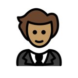 Person in Tuxedo: Medium Skin Tone on OpenMoji 13.0