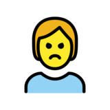 Person Pouting on OpenMoji 13.0