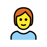 Person: Red Hair on OpenMoji 13.0
