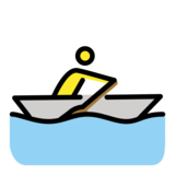 Person Rowing Boat on OpenMoji 13.0