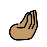Pinched Fingers: Medium Skin Tone on OpenMoji 13.0