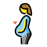 Pregnant Woman on OpenMoji 13.0