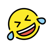 Rolling on the Floor Laughing on OpenMoji 13.0