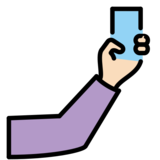 Selfie: Light Skin Tone on OpenMoji 13.0