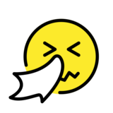 Sneezing Face on OpenMoji 13.0