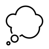 Thought Balloon on OpenMoji 13.0