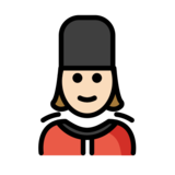 Woman Guard: Light Skin Tone on OpenMoji 13.0
