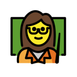 Woman Teacher on OpenMoji 13.0