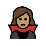 Woman Vampire: Medium Skin Tone on OpenMoji 13.0