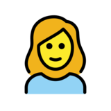 Woman on OpenMoji 13.0