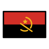 Flag: Angola on OpenMoji 13.1
