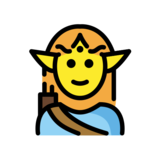 Man Elf on OpenMoji 13.1