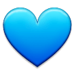 Blue Heart on Samsung Experience 8.5