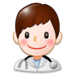 Man Health Worker on Samsung Experience 8.5