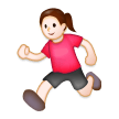 Woman Running on Samsung Experience 8.5