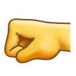 Left-Facing Fist on Samsung Experience 9.0