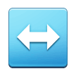 Left-Right Arrow on Samsung Experience 9.0