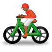 Man Biking: Medium-Dark Skin Tone on Samsung Experience 9.0