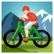 Man Mountain Biking: Light Skin Tone on Samsung Experience 9.0