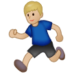 Man Running: Medium-Light Skin Tone on Samsung Experience 9.0