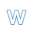 Regional Indicator Symbol Letter W on Samsung Experience 9.0