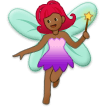 Woman Fairy: Medium-Dark Skin Tone on Samsung Experience 9.0