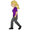 Woman Walking: Medium-Light Skin Tone on Samsung Experience 9.0