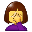 Person Facepalming on Samsung Experience 9.1