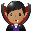 Man Vampire: Medium Skin Tone on Samsung Experience 9.1