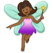 Woman Fairy: Medium-Dark Skin Tone on Samsung Experience 9.1
