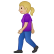 Woman Walking: Medium-Light Skin Tone on Samsung Experience 9.1