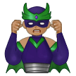 Man Supervillain: Medium Skin Tone on Samsung Experience 9.5