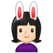 Women With Bunny Ears Partying, Type-1-2 on Samsung Experience 9.5
