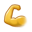 Flexed Biceps on Samsung One UI 1.0