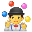 Person Juggling on Samsung One UI 1.0