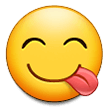 Face Savoring Food on Samsung One UI 1.5