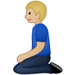 Man Kneeling: Medium-Light Skin Tone on Samsung One UI 1.5