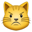 Pouting Cat on Samsung One UI 1.5