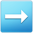 Right Arrow on Samsung One UI 2.0