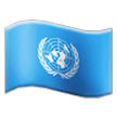 Flag: United Nations on Samsung One UI 2.1