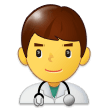 Man Health Worker on Samsung One UI 2.1