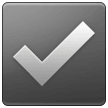 Check Box with Check on Samsung One UI 2.5