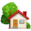 House with Garden on Samsung One UI 2.5