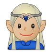 Man Elf: Medium-Light Skin Tone on Samsung One UI 2.5