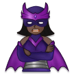 Woman Supervillain: Dark Skin Tone on Samsung One UI 2.5