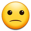 Slightly Frowning Face on Samsung One UI 3.1.1