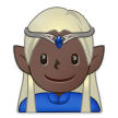 Man Elf: Dark Skin Tone on Samsung One UI 4.0